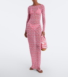 Pucci Onda tulle maxi dress