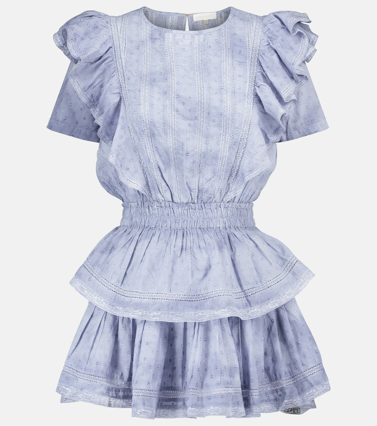 LoveShackFancy Natasha cotton minidress LoveShackFancy