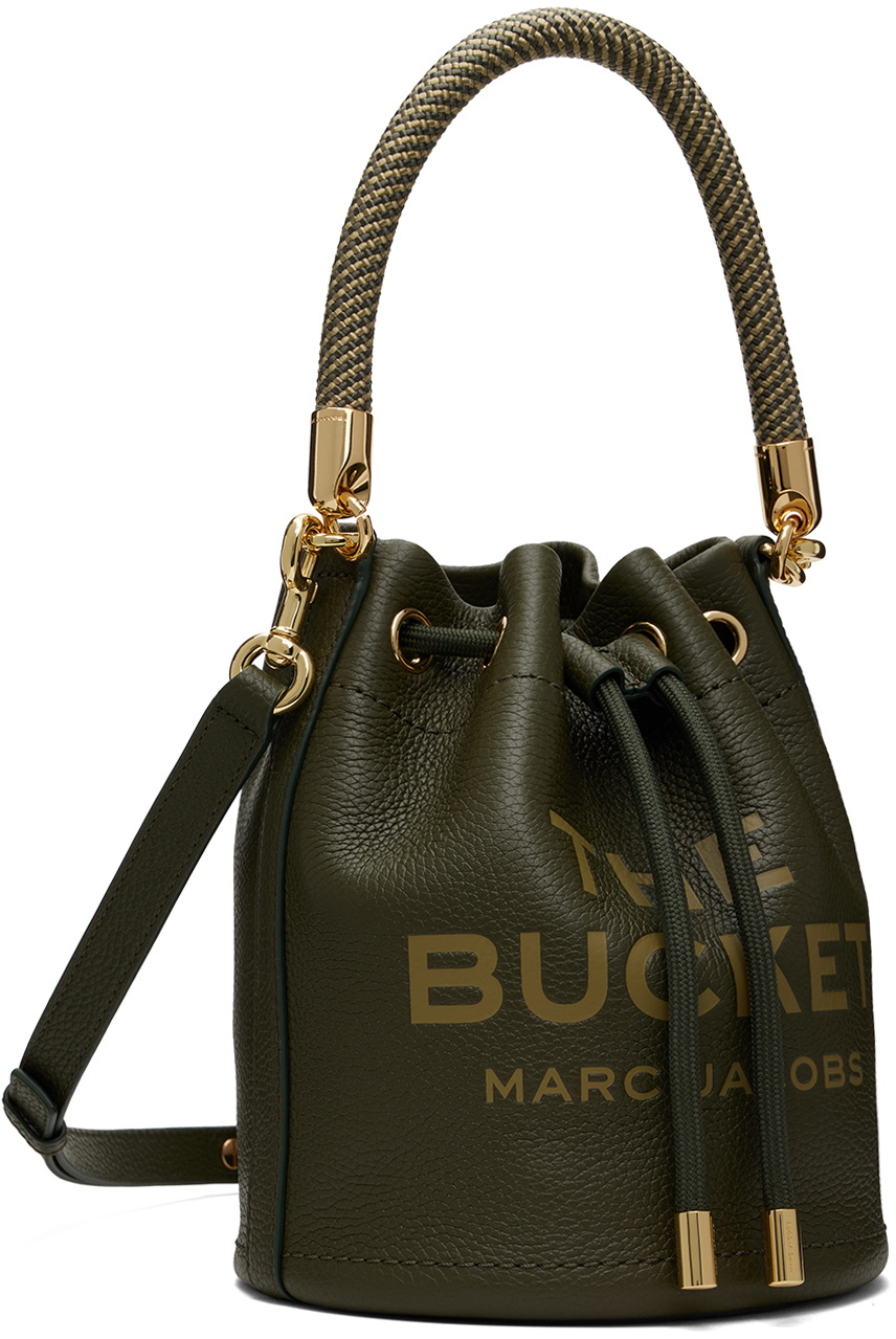 Marc Jacobs Green 'The Leather Bucket' Bag Marc Jacobs