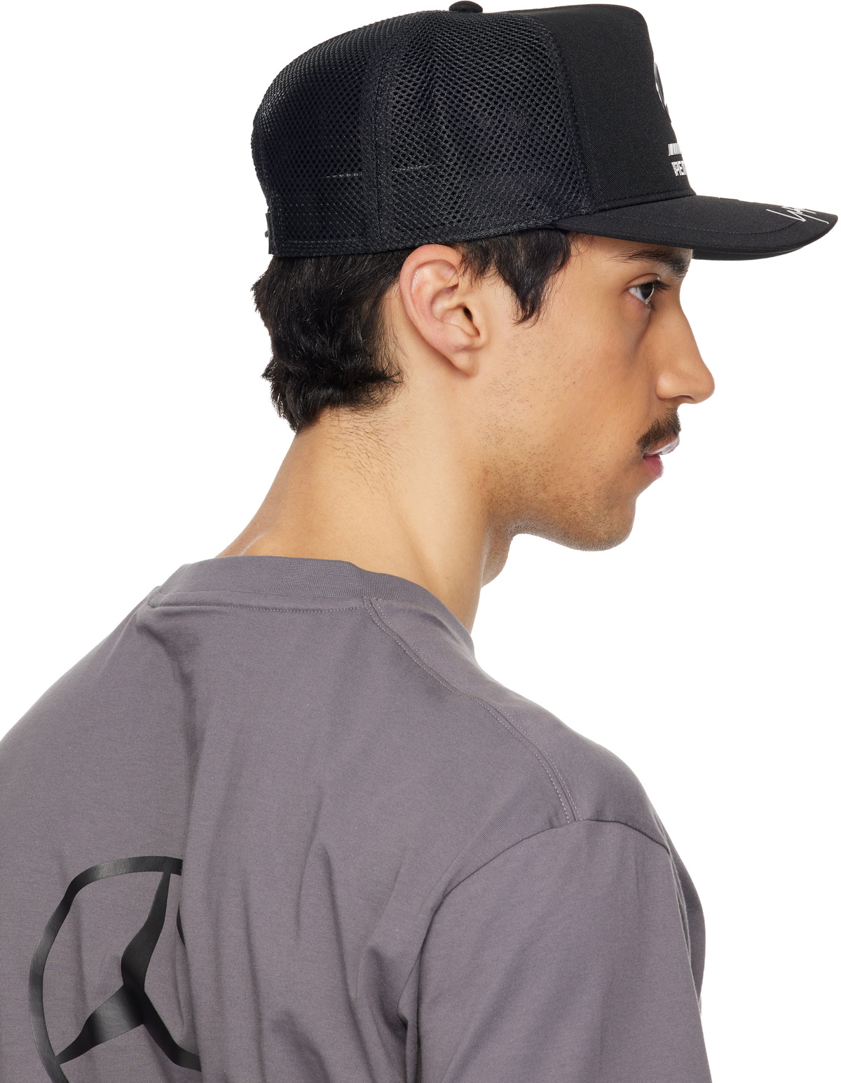 Y-3 Black Mercedes-AMG F1 Edition Trucker Cap