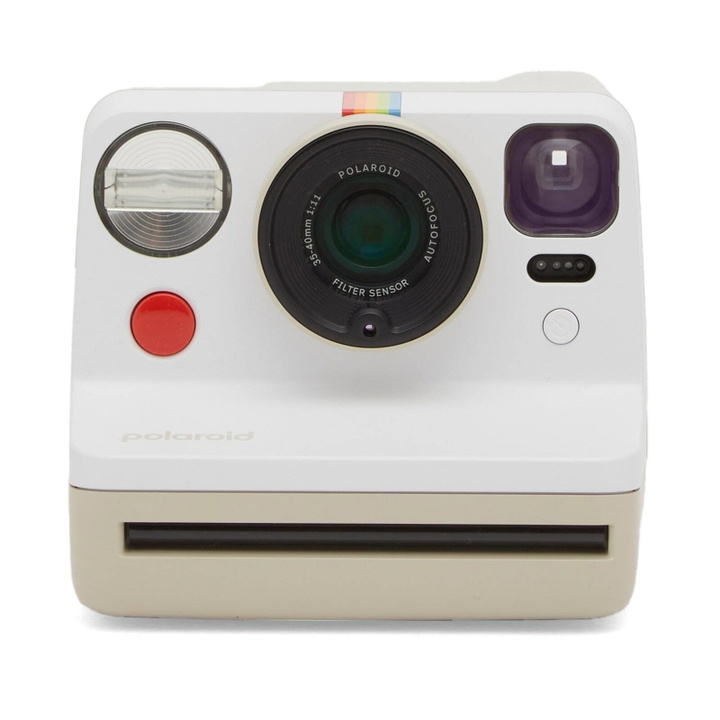Photo: Polaroid Now Generation 3 Instant Camera in Pebble White 