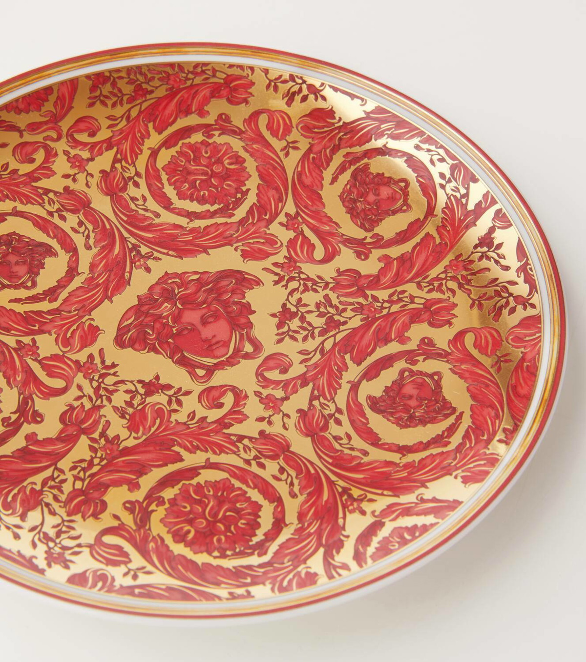 Versace Home Medusa Garland bread plate