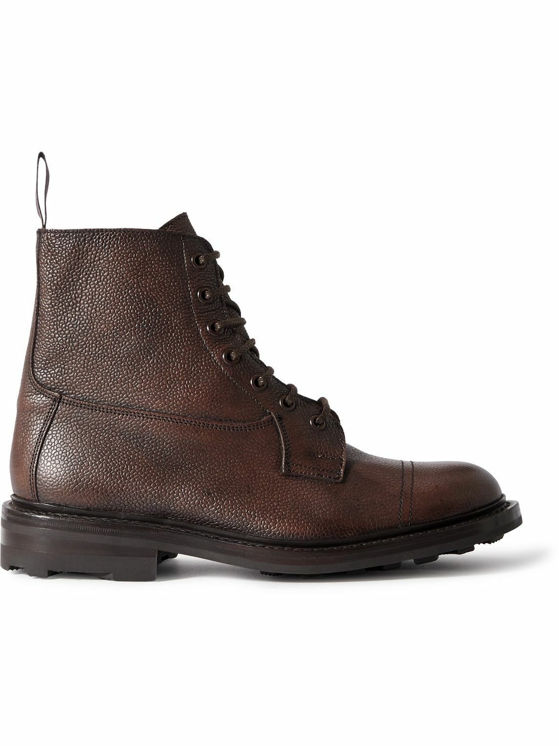 Photo: Tricker's - Grassmere Scotchgrain Leather Boots - Brown