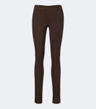 Arma Roche suede leggings