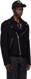 Balmain Black Biker Jacket