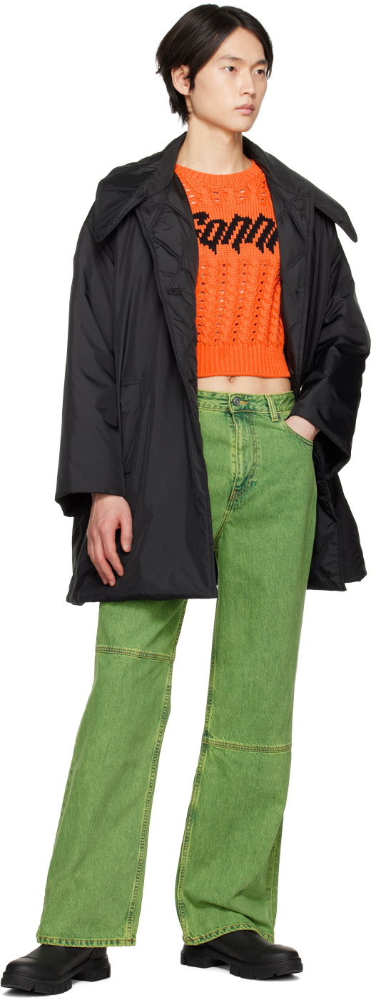 GANNI Orange Rope Vest