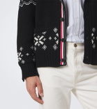 Thom Browne Fair Isle intarsia cashmere cardigan