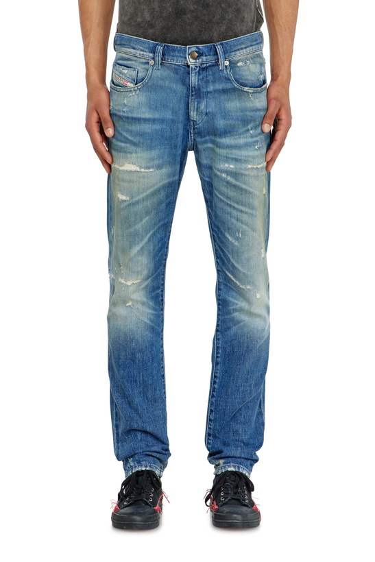 Photo: Diesel Slim Jeans Regular Waist 2019 D-Strukt, , Zip fly