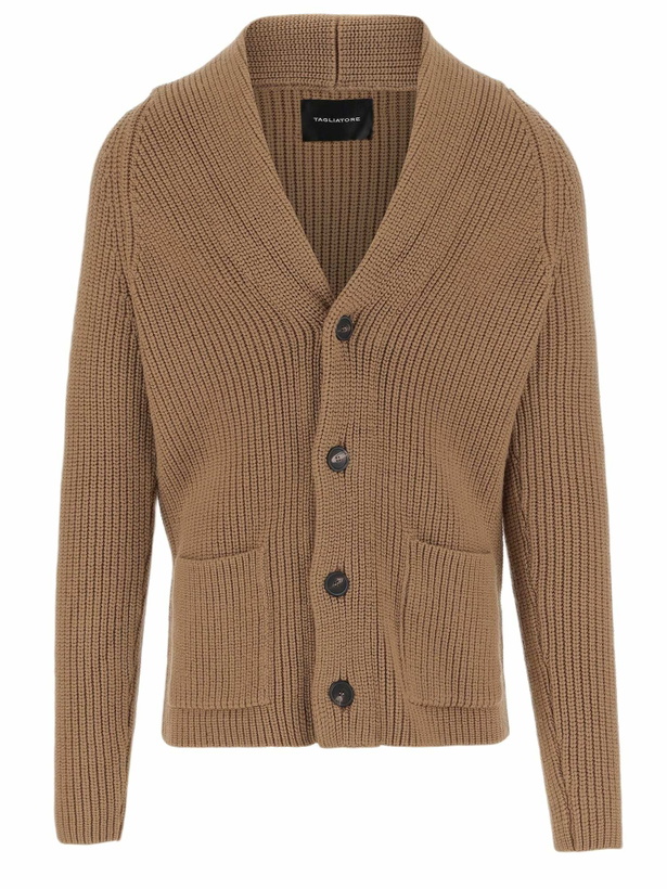 Photo: Tagliatore Jackson Stretch Wool Cardigan
