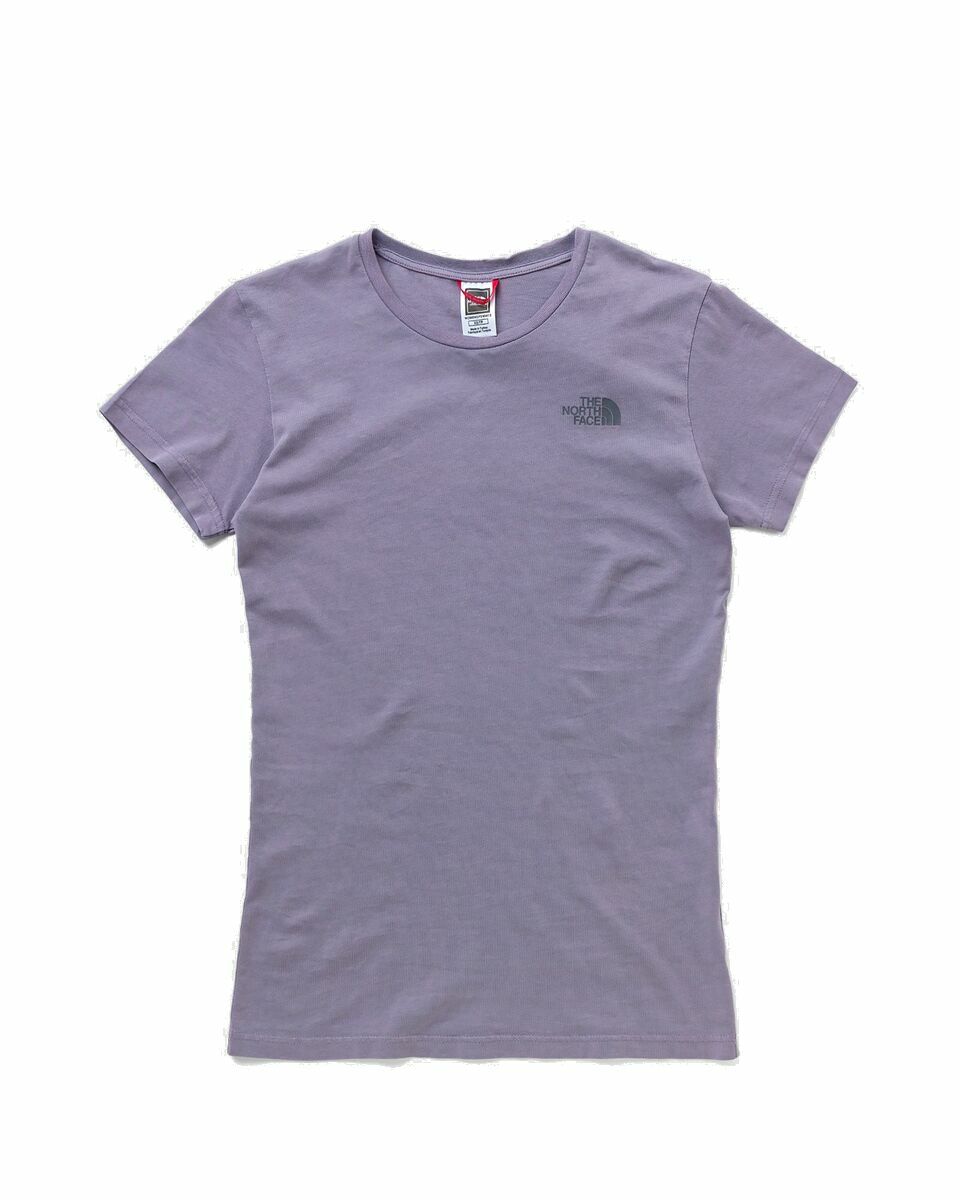 Photo: The North Face Wmns Heritage Dye Pack Logowear Tee Purple - Womens - Shortsleeves