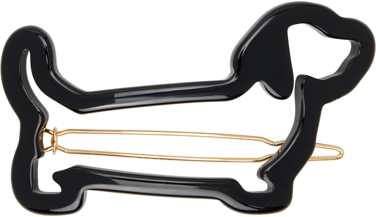 Thom Browne Black Acetate Hector Hair Clip