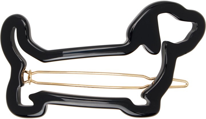 Photo: Thom Browne Black Acetate Hector Hair Clip
