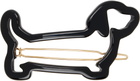 Thom Browne Black Acetate Hector Hair Clip