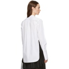 Ports 1961 White Poplin Twisted Shirt