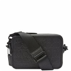 Coach Men's Charter Crossbody Bag in Blackout Signature Leather