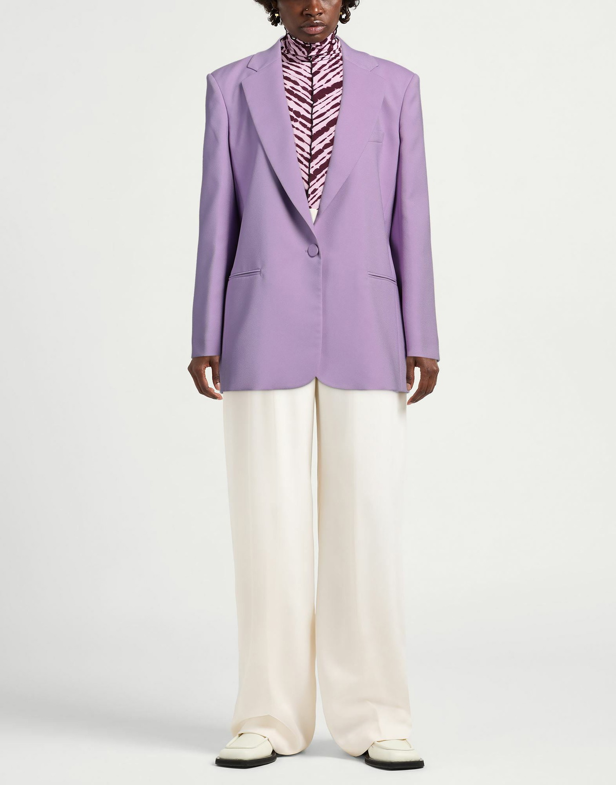 The Andamane Womens Blazer Lilac