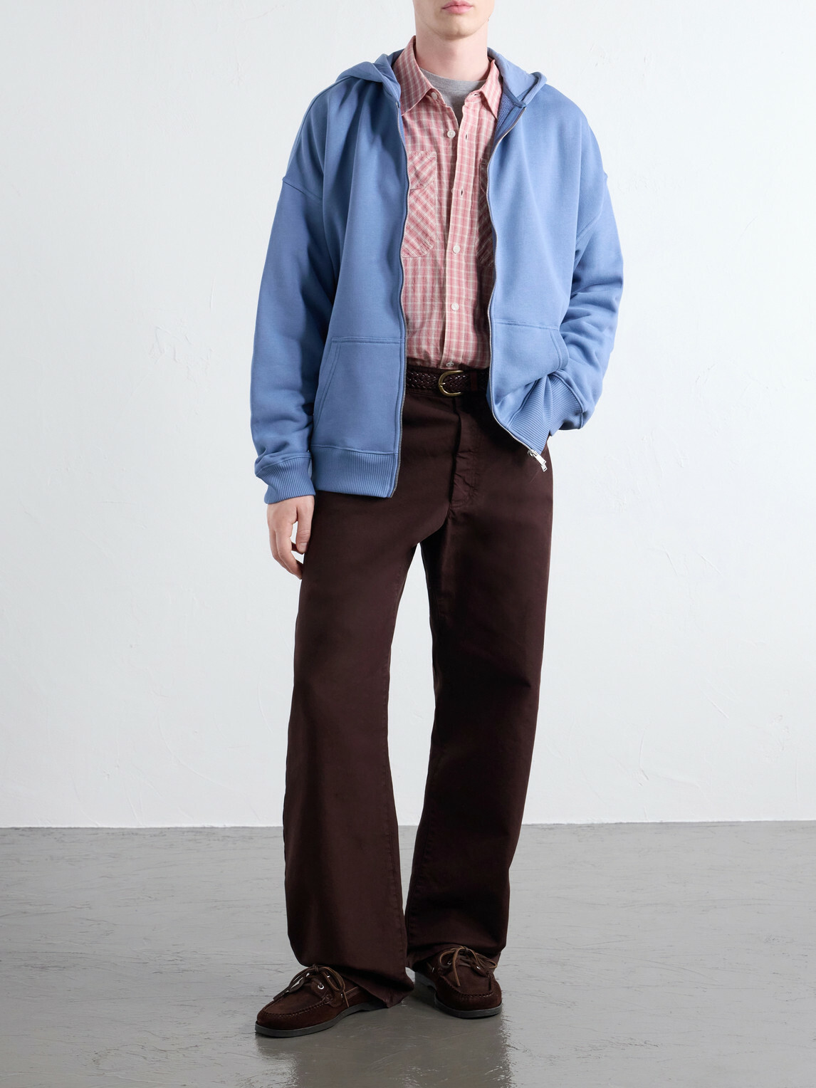 Corridor - Americana Checked Cotton Shirt - Red