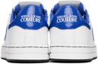 Versace Jeans Couture White Court 88 V-Emblem Sneakers