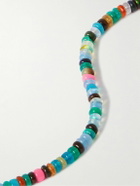 POLITE WORLDWIDE® - Sterling Silver Opal Beaded Necklace