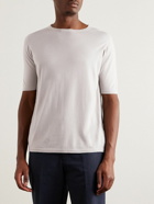 William Lockie - Slim-Fit Wool T-Shirt - Gray