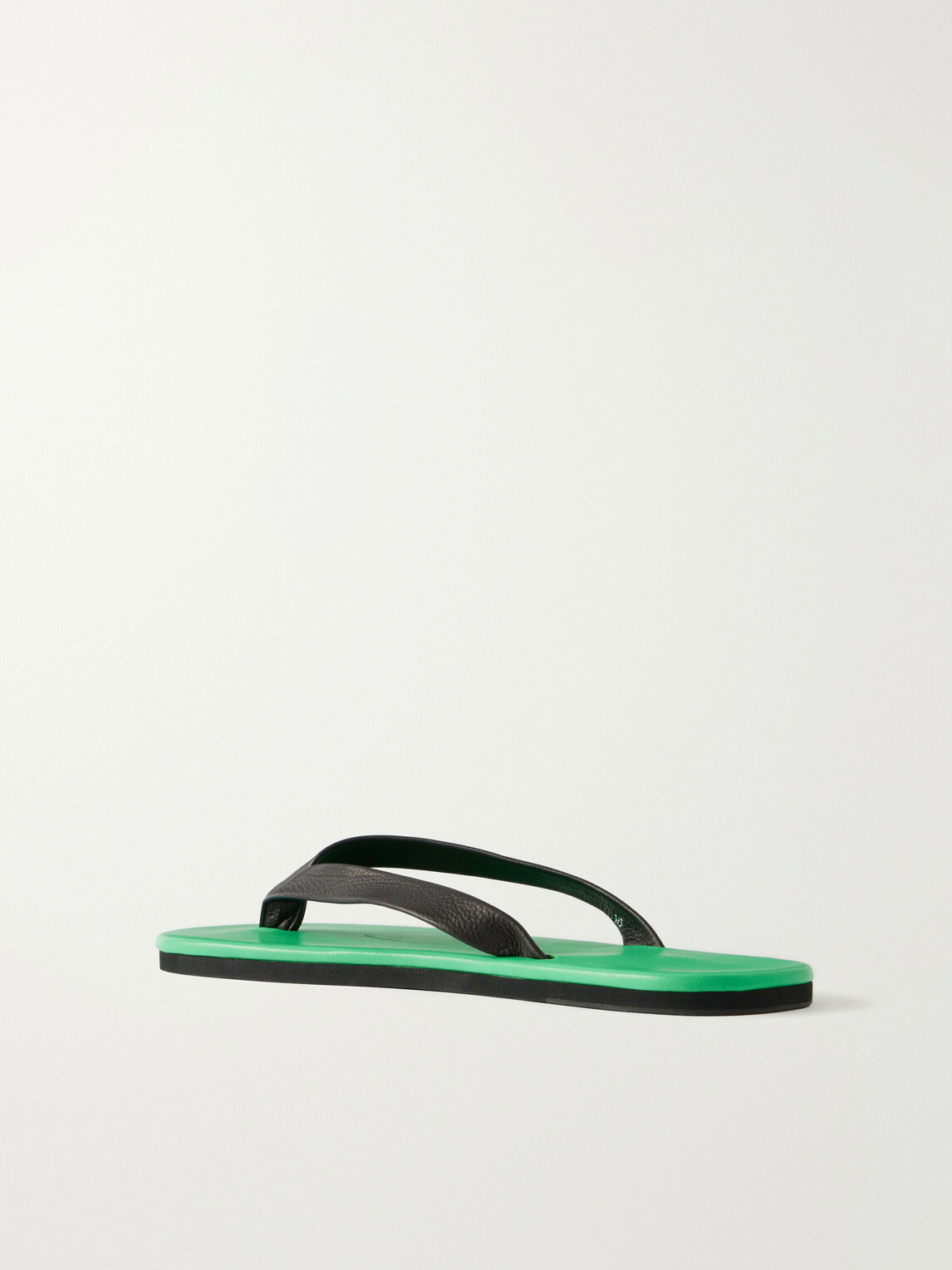 Auralee - Leather Flip-Flops - Green