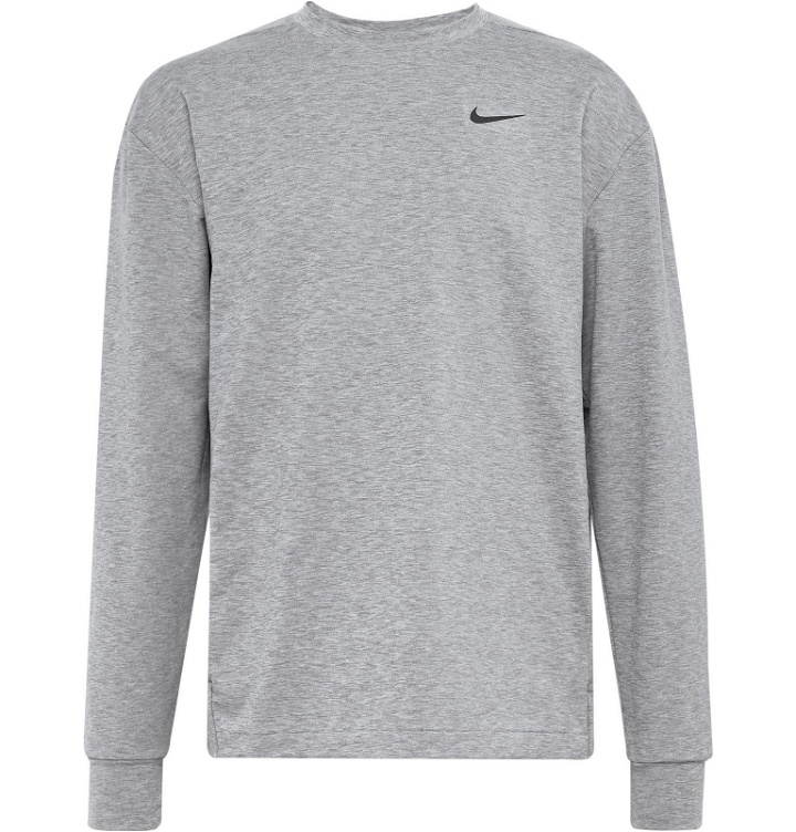 Photo: Nike Training - Hyper Dry Dri-FIT T-Shirt - Gray