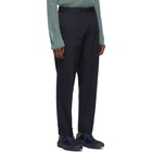 Dries Van Noten Navy Tropical Wool Philip Trousers