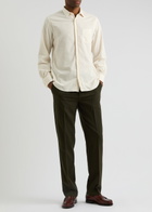 Officine Générale Lipp Corduroy Shirt Cream