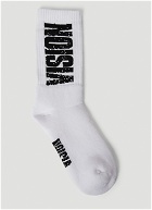 OG Vision Logo Socks in White