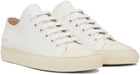 Common Projects White Tournament Low Sneakers