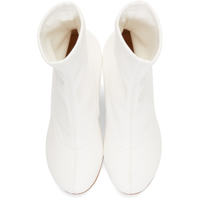パンプス Mm6 Maison Margiela White Leather Pumps MAISON MARGIELA | White Women's Pump | YOOX