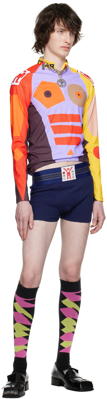 Walter Van Beirendonck Multicolor Body Turtleneck