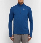 Nike Running - Element Mélange Dri-FIT Therma Sphere Half-Zip Top - Men - Blue