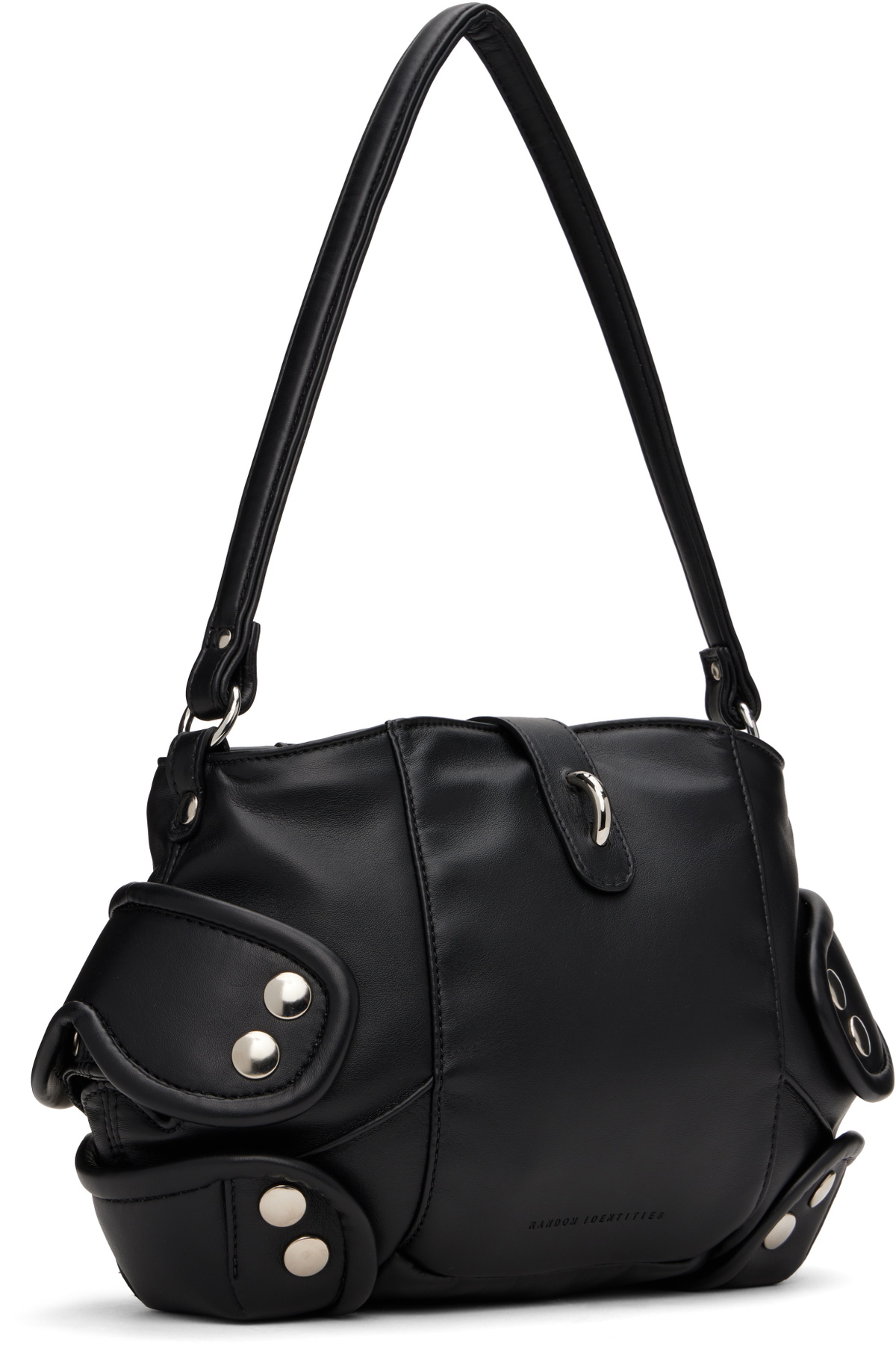 Random Identities Black Shoulder Mask Bag