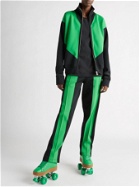 Bottega Veneta - Leather High-Top Rollerskates - Green