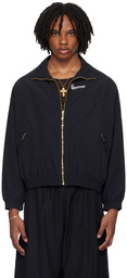 WILLY CHAVARRIA Black Embroidered Track Jacket