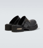 Balenciaga Venom leather mules