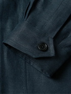 De Petrillo - Linen Jacket - Blue