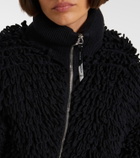 Moncler Genius x EE72 by Edward Enninful wool-blend down jacket