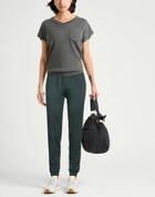 Girlfriend Collective Womens Pants in Green