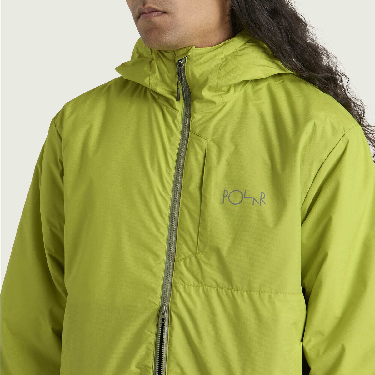 Polar Skate Co. Men's Koda Jacket in Chartreuse