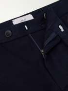 Mr P. - Samuel Straight-Leg Organic Cotton Chinos - Blue