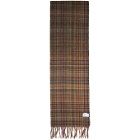 Paul Smith Multicolor Mixed Signature Stripe and Check Wool Scarf