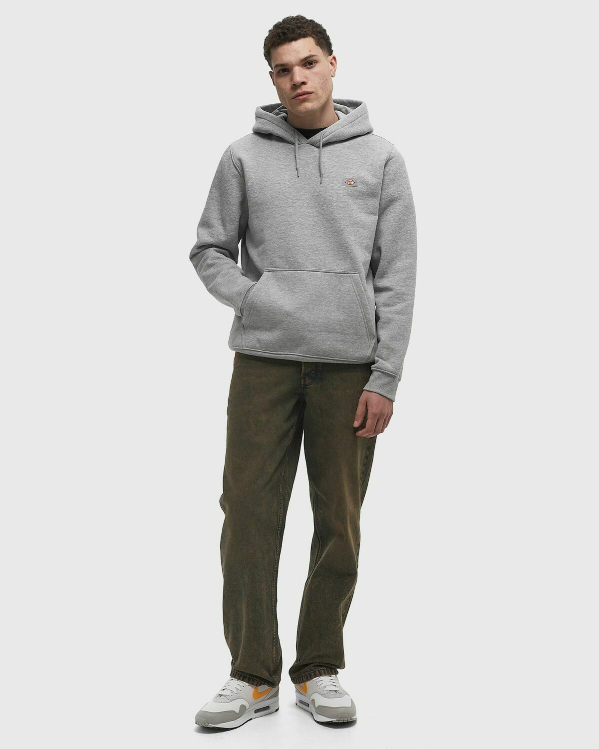 DICKIES OAKPORT HOODIE Grey Mens Hoody