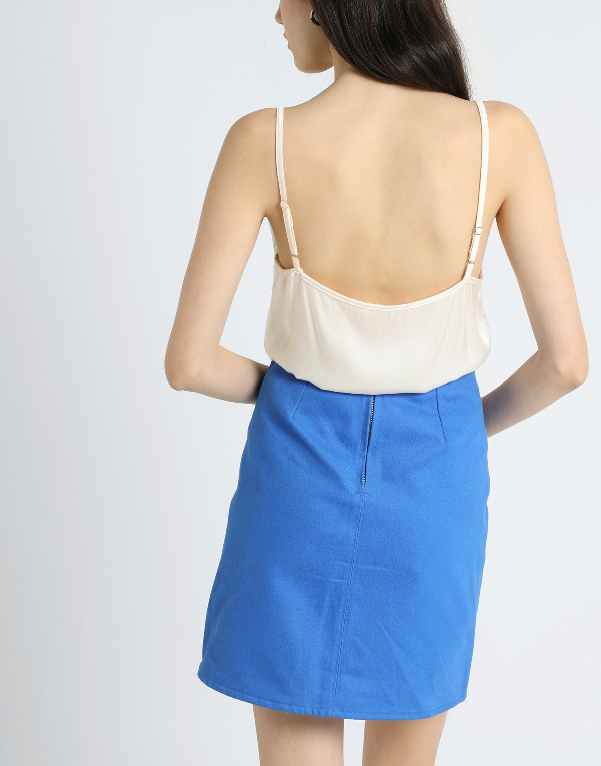 Arket Womens Mini skirt in Blue