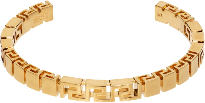 Photo: Versace Greca Cuff Bracelet