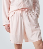 Umit Benan Julian Paradiso silk shorts