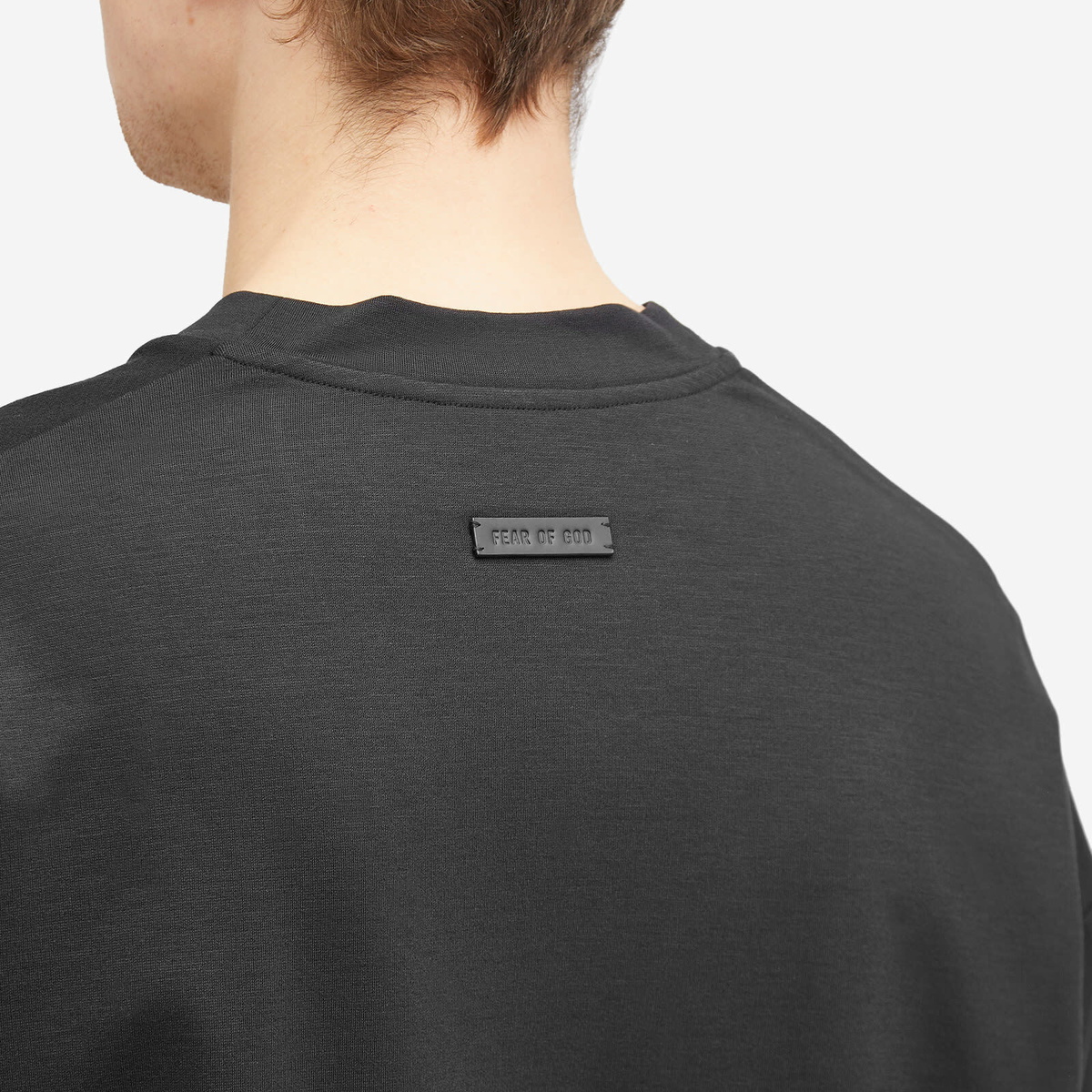 Fear of God Men's 8th Milano V-Neck T-Shirt in Black Fear Of God