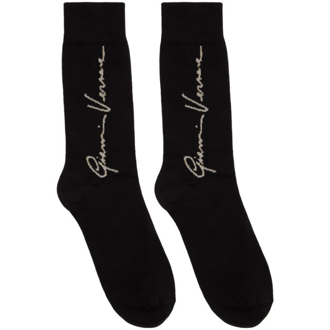 Photo: Versace Black Signature Socks