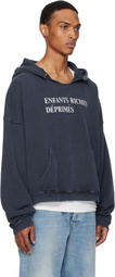 Enfants Riches Déprimés Navy Classic Logo Hoodie